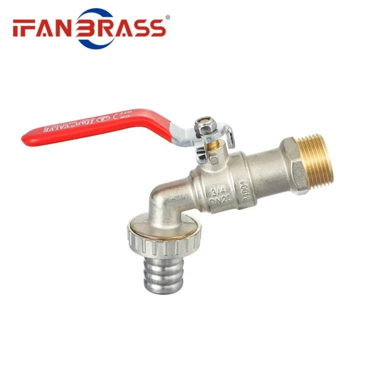 Brass Bibcock With Water Outlet