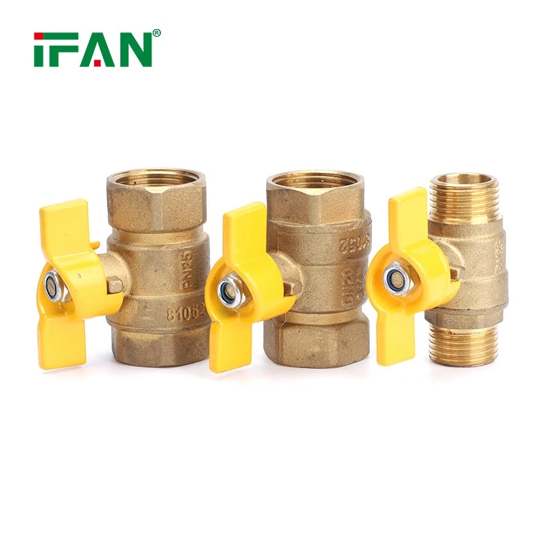 Brass Ball Valve For Gas System factory