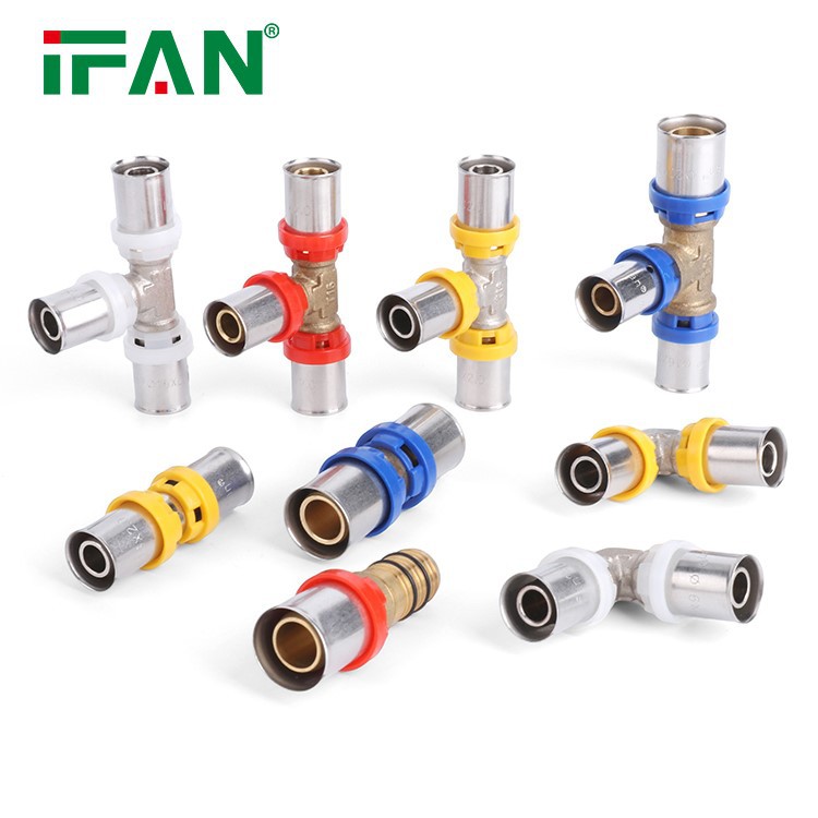 Brass Press Fitting 10 Brass Press Fitting 10
