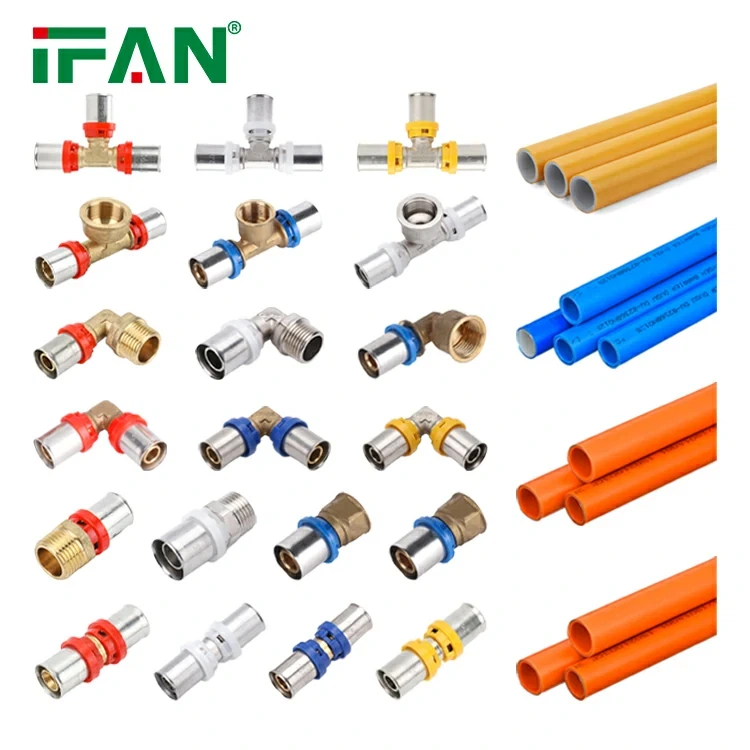 Brass Press Fitting 6 Brass Press Fitting 6